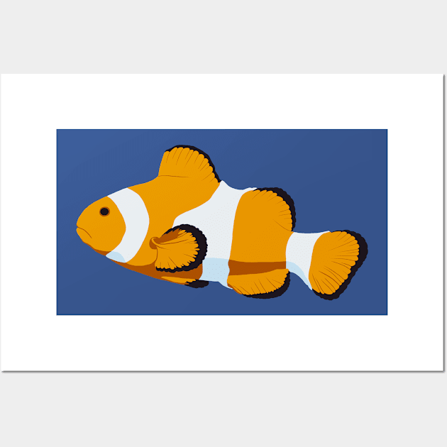 Clownfish Wall Art by ziafrazier